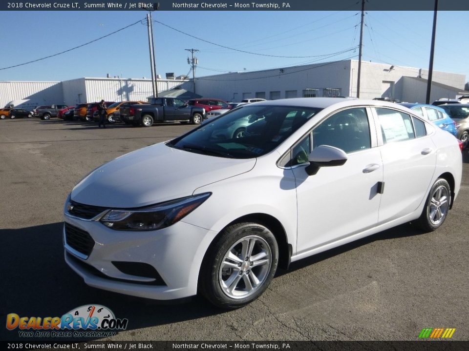 2018 Chevrolet Cruze LT Summit White / Jet Black Photo #1