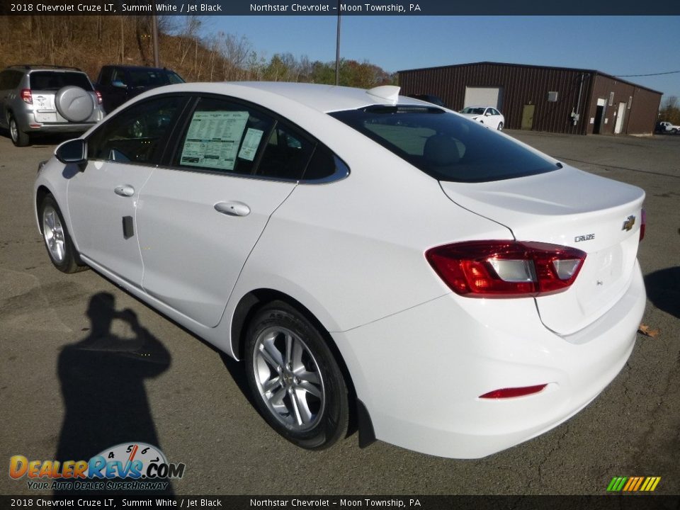 2018 Chevrolet Cruze LT Summit White / Jet Black Photo #3