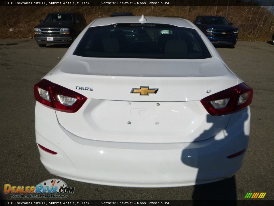 2018 Chevrolet Cruze LT Summit White / Jet Black Photo #4