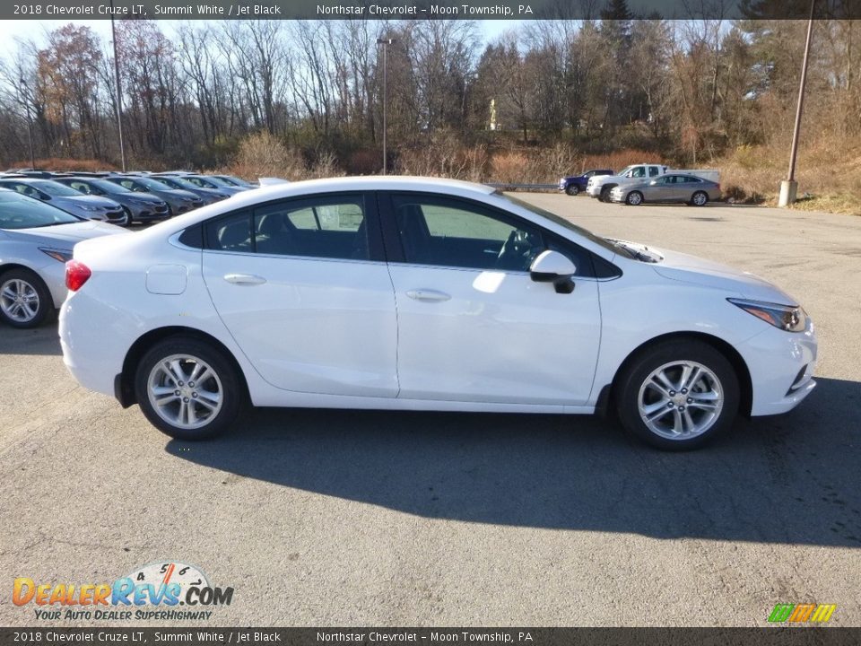 2018 Chevrolet Cruze LT Summit White / Jet Black Photo #6