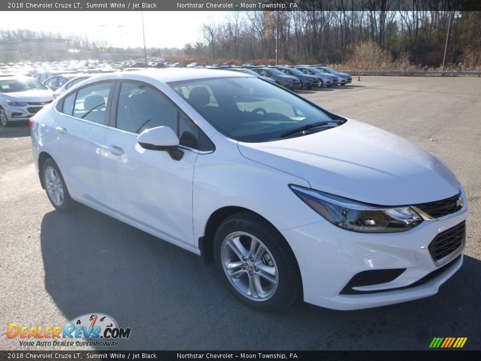 2018 Chevrolet Cruze LT Summit White / Jet Black Photo #7