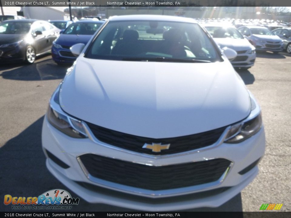 2018 Chevrolet Cruze LT Summit White / Jet Black Photo #8