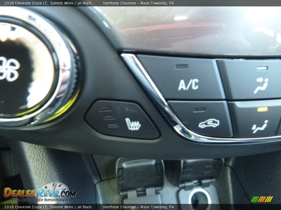 2018 Chevrolet Cruze LT Summit White / Jet Black Photo #20