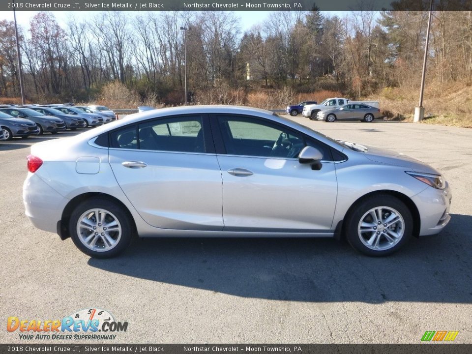 2018 Chevrolet Cruze LT Silver Ice Metallic / Jet Black Photo #6