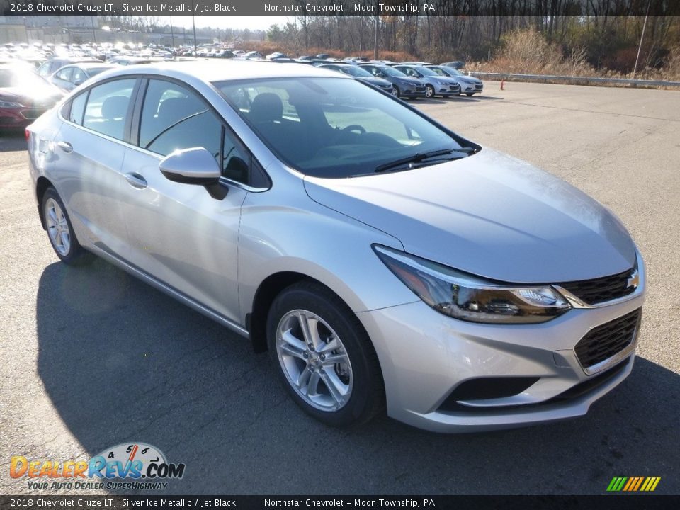 2018 Chevrolet Cruze LT Silver Ice Metallic / Jet Black Photo #7