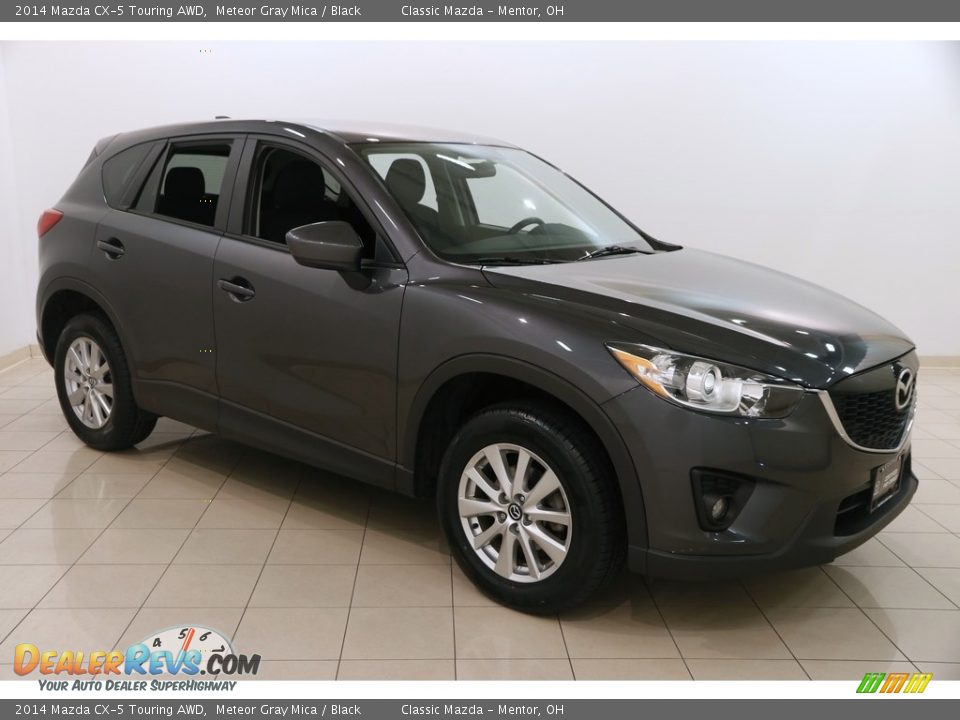 2014 Mazda CX-5 Touring AWD Meteor Gray Mica / Black Photo #1