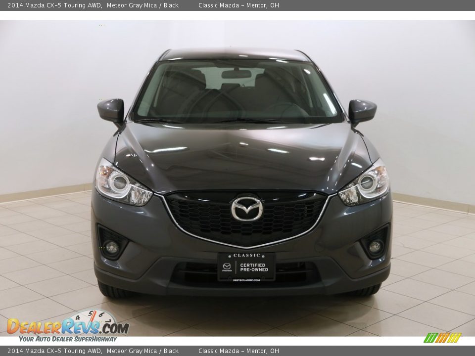 2014 Mazda CX-5 Touring AWD Meteor Gray Mica / Black Photo #2