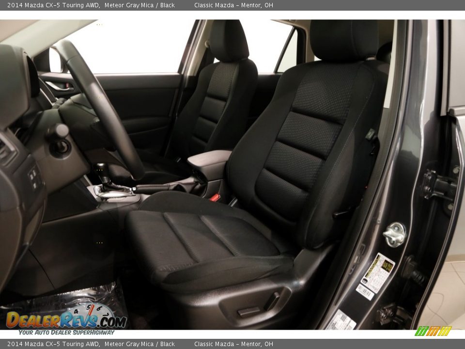 2014 Mazda CX-5 Touring AWD Meteor Gray Mica / Black Photo #5