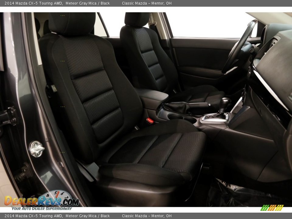 2014 Mazda CX-5 Touring AWD Meteor Gray Mica / Black Photo #12