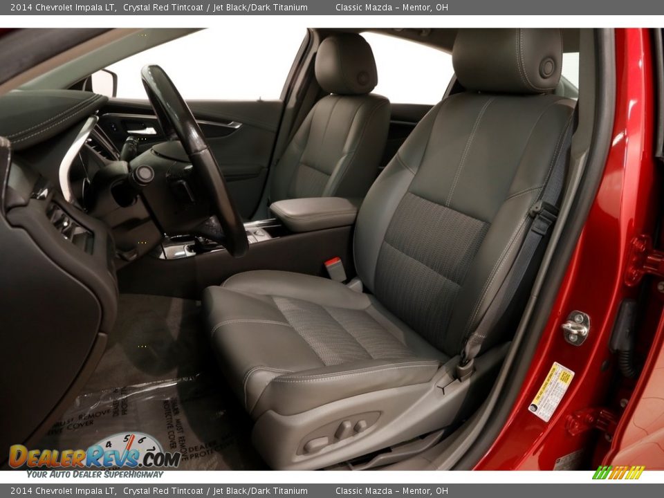 2014 Chevrolet Impala LT Crystal Red Tintcoat / Jet Black/Dark Titanium Photo #5