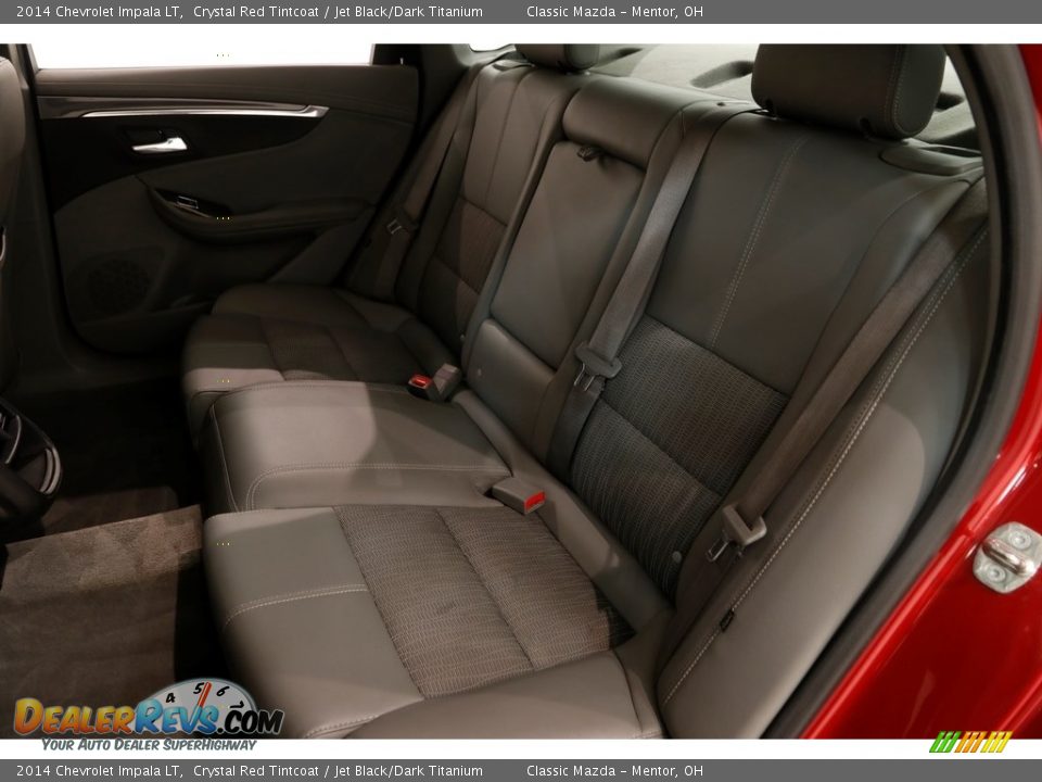2014 Chevrolet Impala LT Crystal Red Tintcoat / Jet Black/Dark Titanium Photo #17