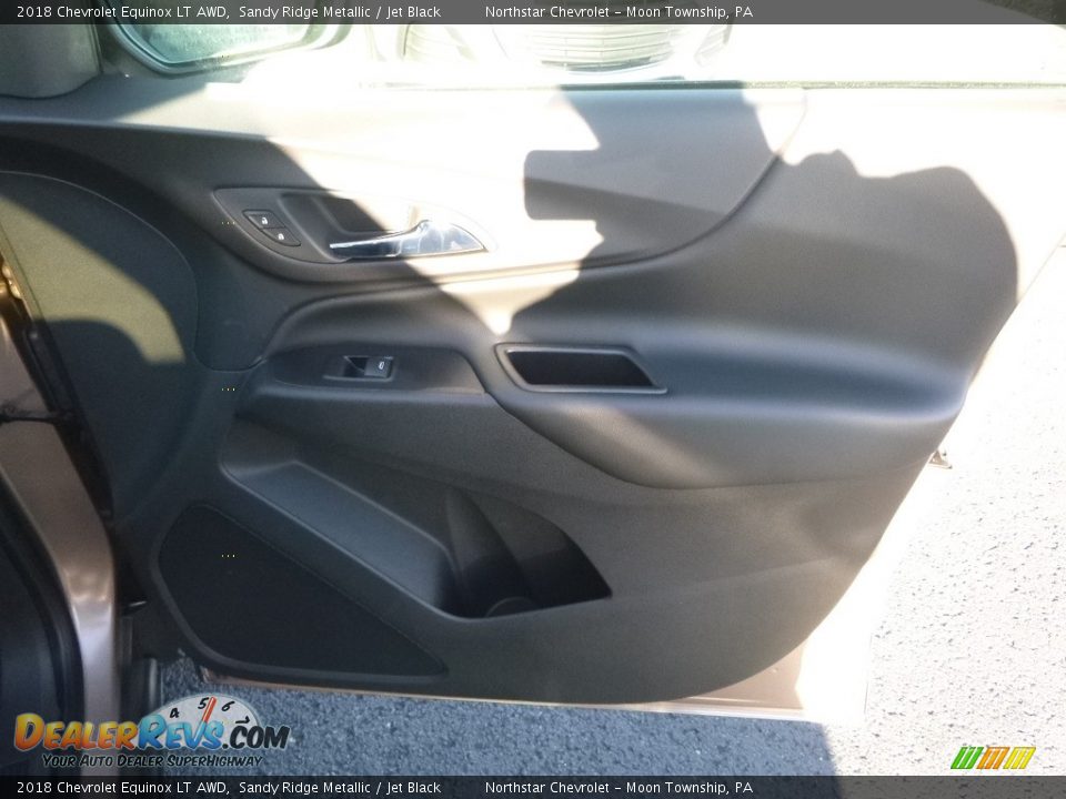 2018 Chevrolet Equinox LT AWD Sandy Ridge Metallic / Jet Black Photo #11