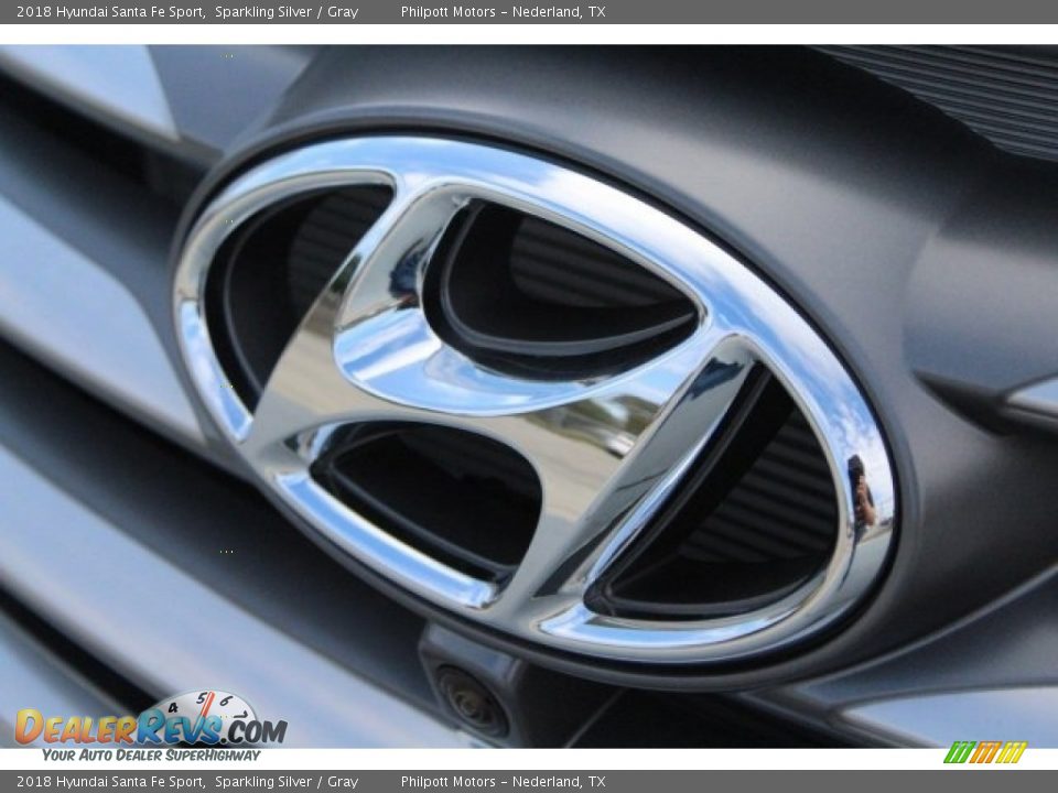 2018 Hyundai Santa Fe Sport Sparkling Silver / Gray Photo #4