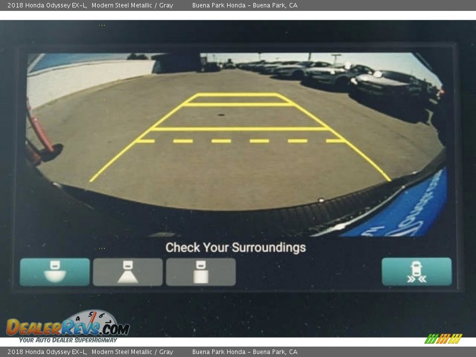 2018 Honda Odyssey EX-L Modern Steel Metallic / Gray Photo #6