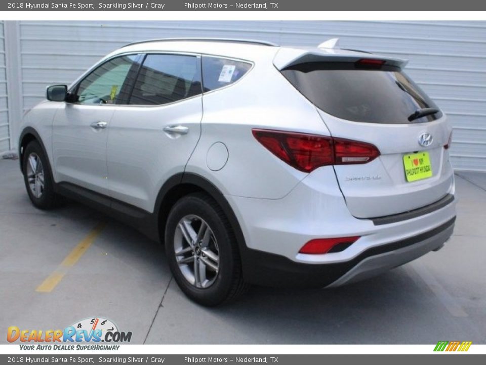 2018 Hyundai Santa Fe Sport Sparkling Silver / Gray Photo #6
