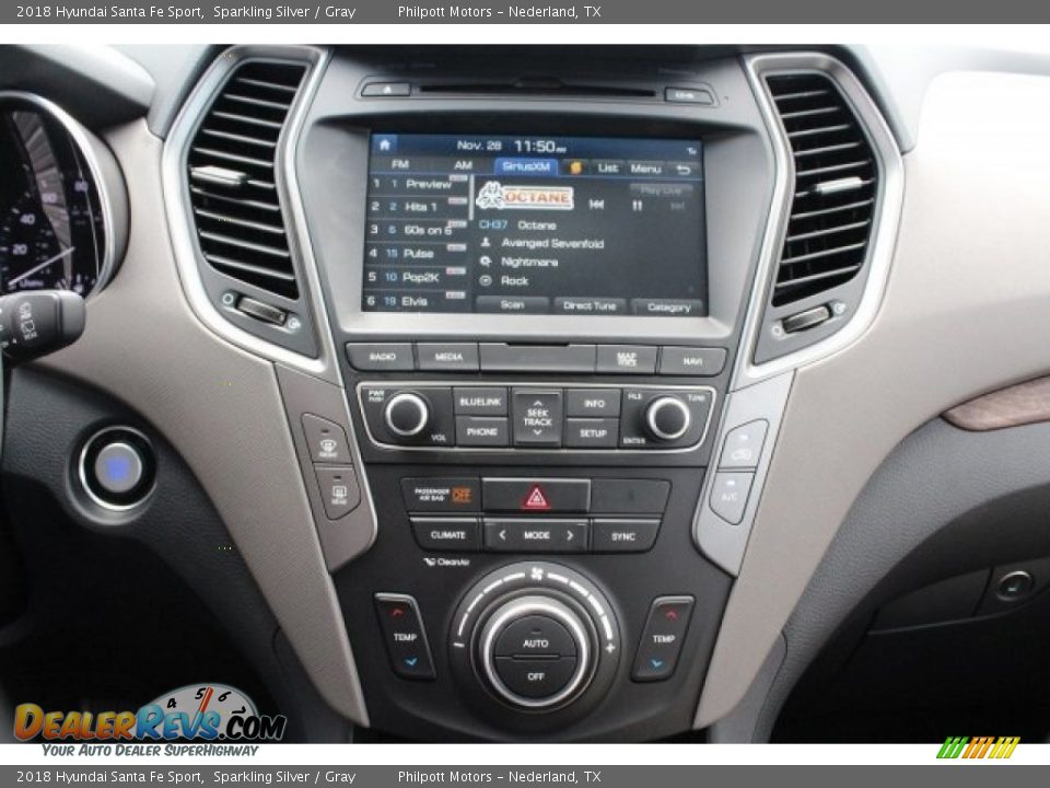 2018 Hyundai Santa Fe Sport Sparkling Silver / Gray Photo #15