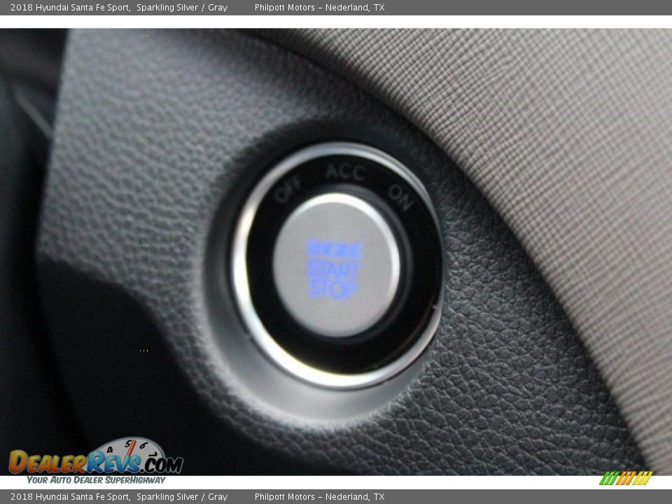 2018 Hyundai Santa Fe Sport Sparkling Silver / Gray Photo #16