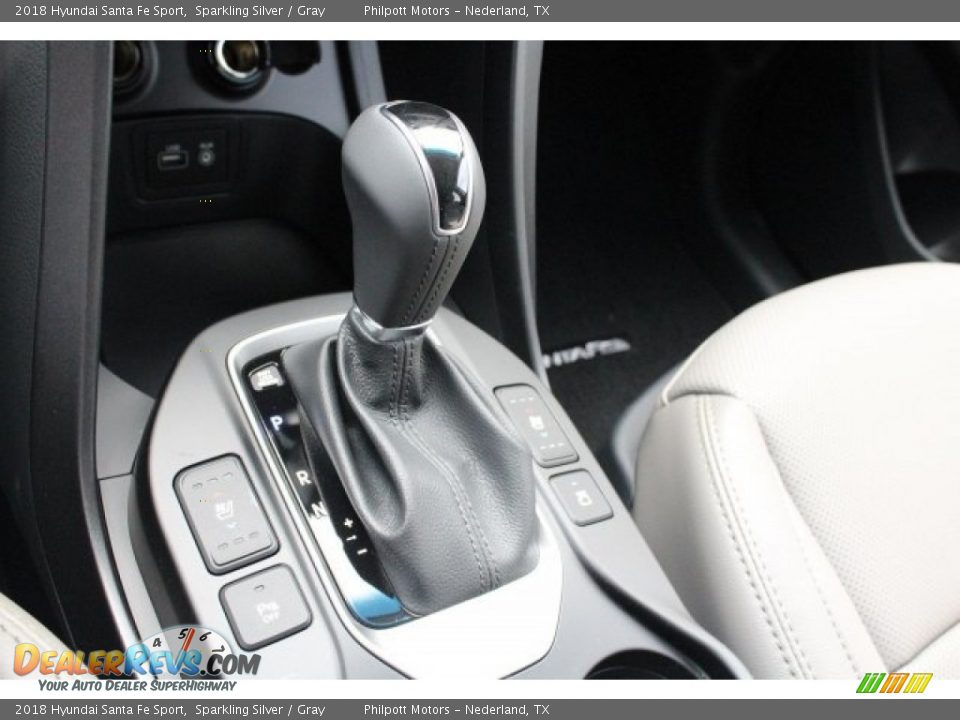 2018 Hyundai Santa Fe Sport Sparkling Silver / Gray Photo #17