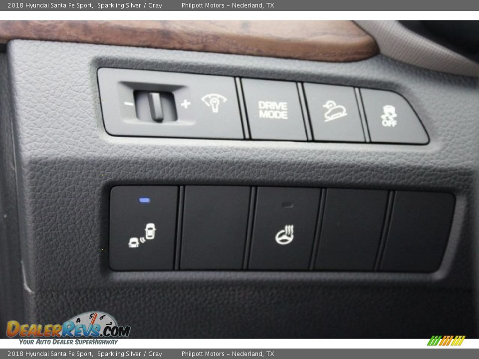 2018 Hyundai Santa Fe Sport Sparkling Silver / Gray Photo #21