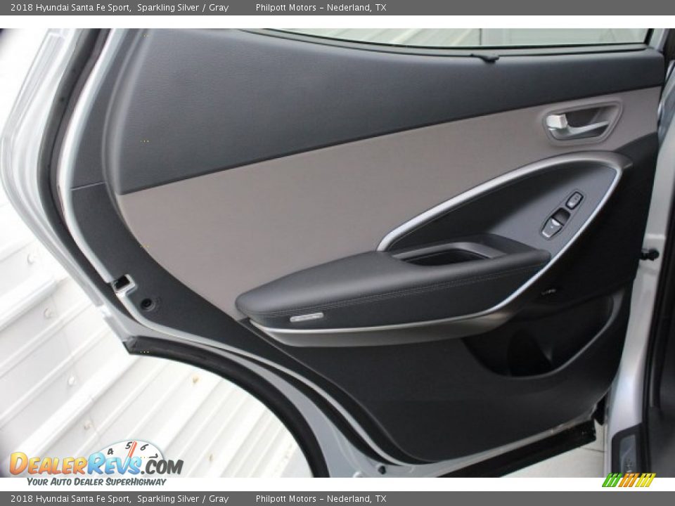 2018 Hyundai Santa Fe Sport Sparkling Silver / Gray Photo #22