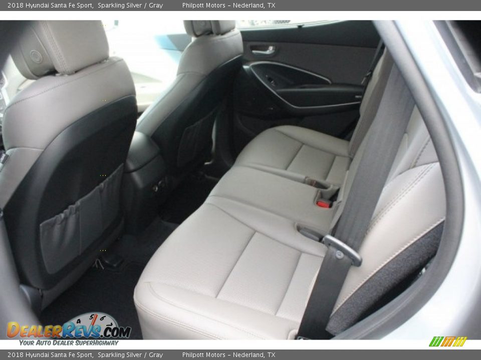 2018 Hyundai Santa Fe Sport Sparkling Silver / Gray Photo #23
