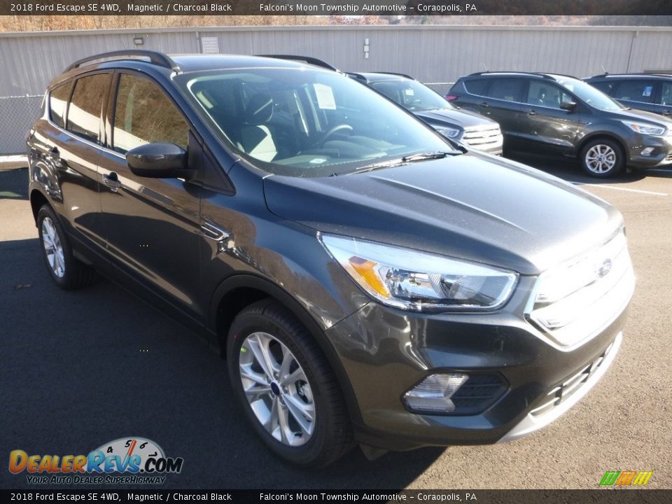 2018 Ford Escape SE 4WD Magnetic / Charcoal Black Photo #5