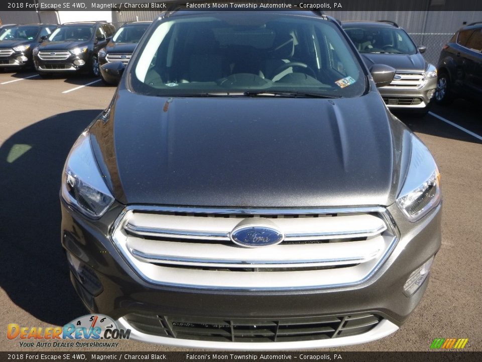 2018 Ford Escape SE 4WD Magnetic / Charcoal Black Photo #6