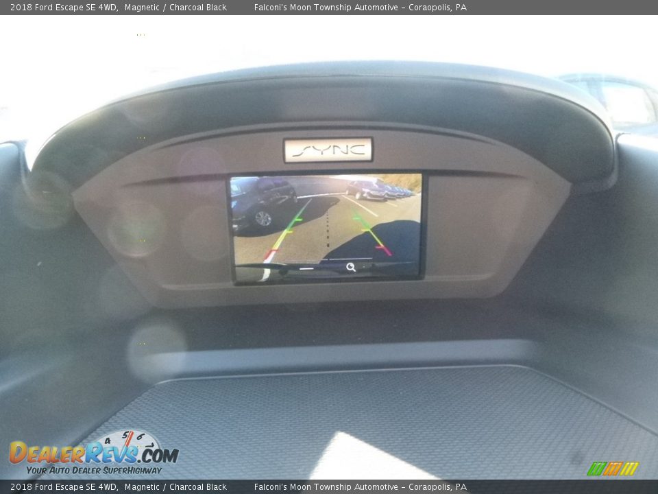2018 Ford Escape SE 4WD Magnetic / Charcoal Black Photo #15
