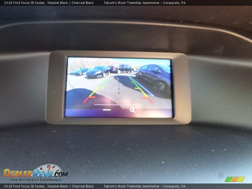 2018 Ford Focus SE Sedan Shadow Black / Charcoal Black Photo #15