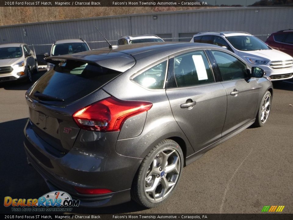 2018 Ford Focus ST Hatch Magnetic / Charcoal Black Photo #2