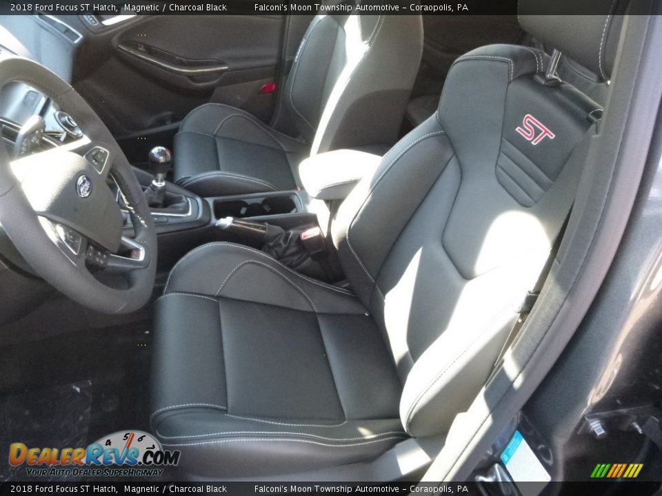 Front Seat of 2018 Ford Focus ST Hatch Photo #10