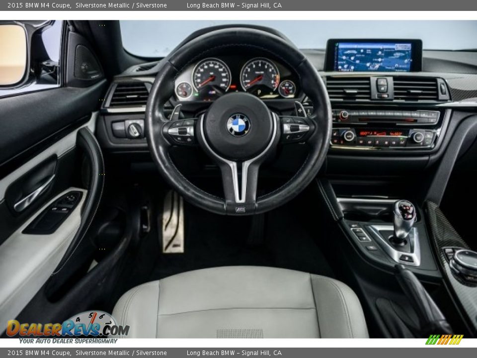 2015 BMW M4 Coupe Silverstone Metallic / Silverstone Photo #4