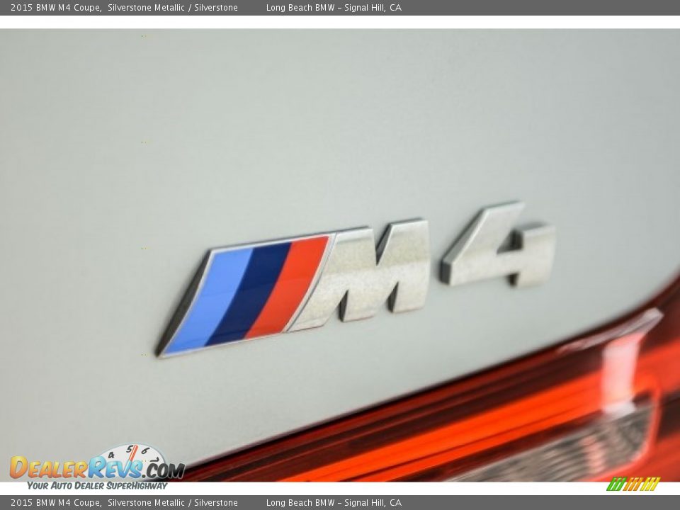 2015 BMW M4 Coupe Silverstone Metallic / Silverstone Photo #6