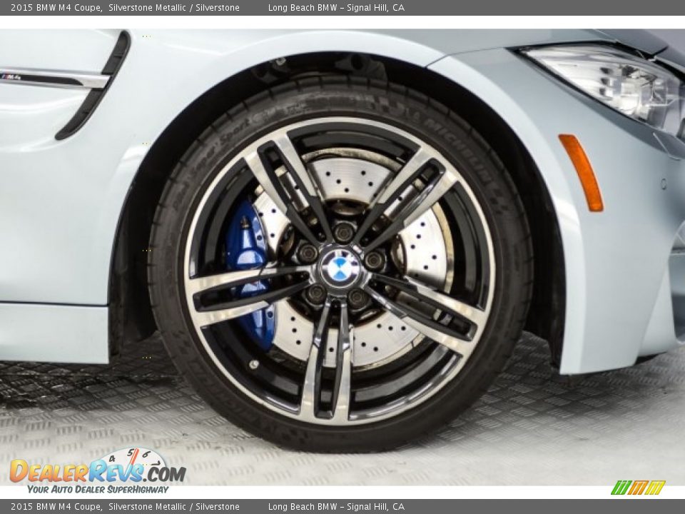 2015 BMW M4 Coupe Silverstone Metallic / Silverstone Photo #8