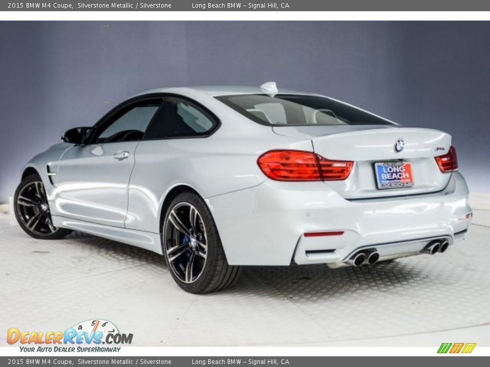 2015 BMW M4 Coupe Silverstone Metallic / Silverstone Photo #10