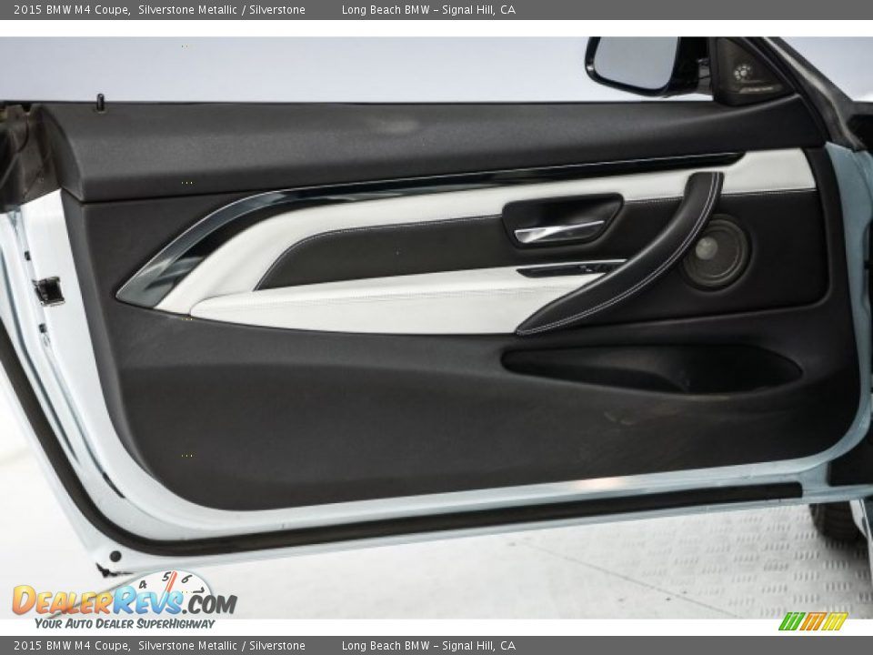 2015 BMW M4 Coupe Silverstone Metallic / Silverstone Photo #18