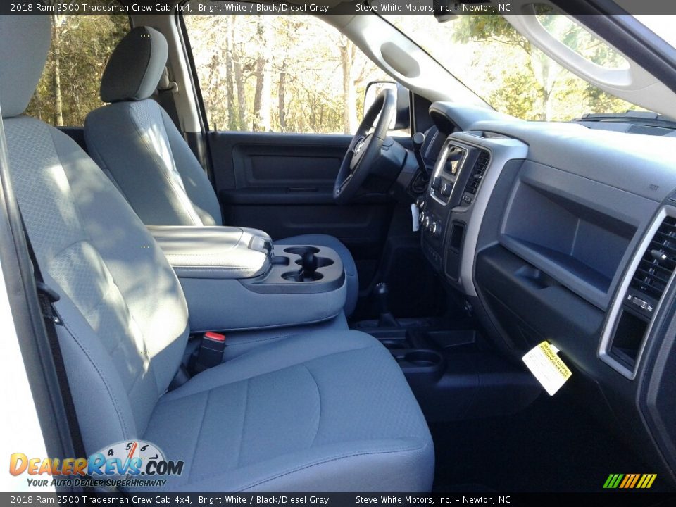 Front Seat of 2018 Ram 2500 Tradesman Crew Cab 4x4 Photo #13