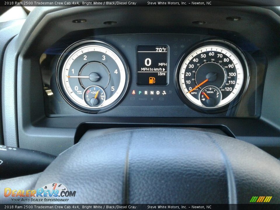 2018 Ram 2500 Tradesman Crew Cab 4x4 Gauges Photo #17
