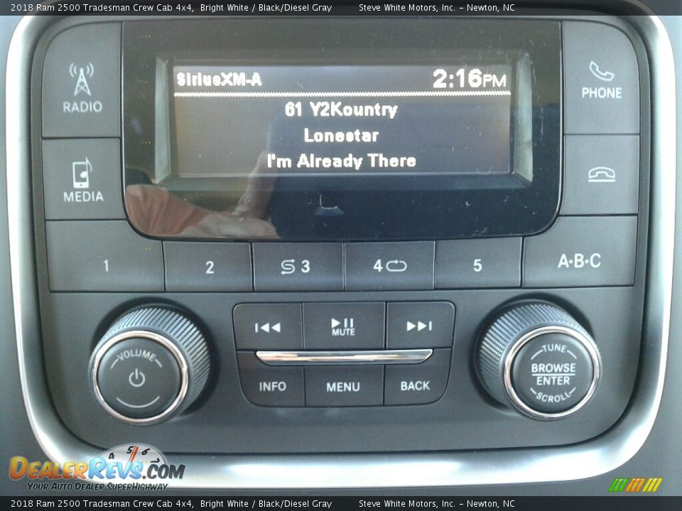 Controls of 2018 Ram 2500 Tradesman Crew Cab 4x4 Photo #20