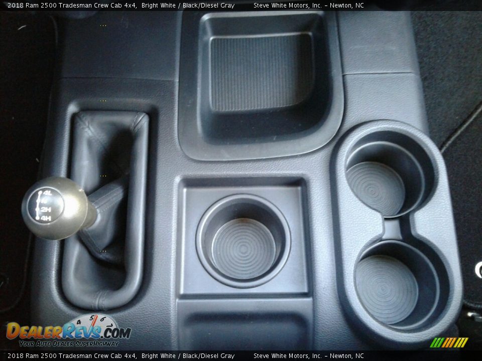 2018 Ram 2500 Tradesman Crew Cab 4x4 Bright White / Black/Diesel Gray Photo #22