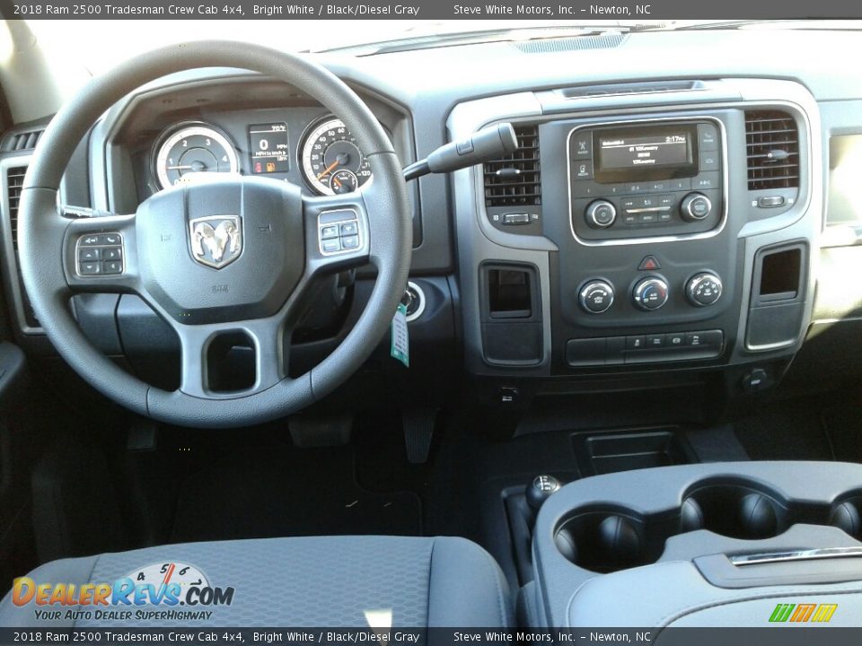 Dashboard of 2018 Ram 2500 Tradesman Crew Cab 4x4 Photo #24