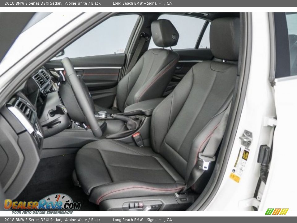 2018 BMW 3 Series 330i Sedan Alpine White / Black Photo #2