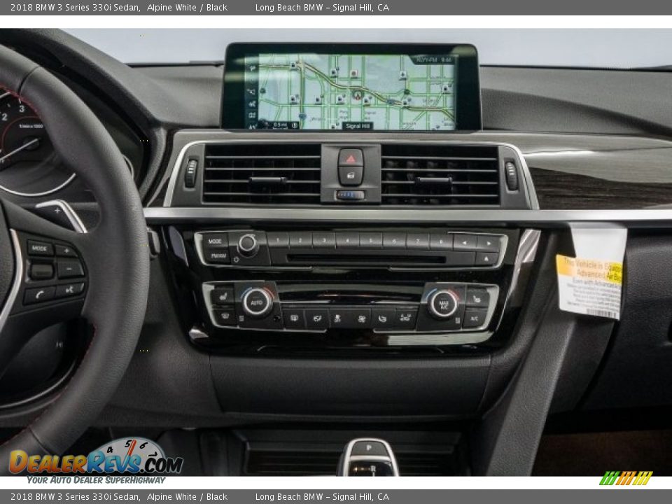 2018 BMW 3 Series 330i Sedan Alpine White / Black Photo #6