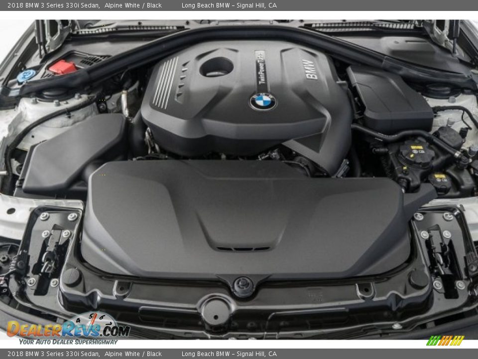 2018 BMW 3 Series 330i Sedan Alpine White / Black Photo #8