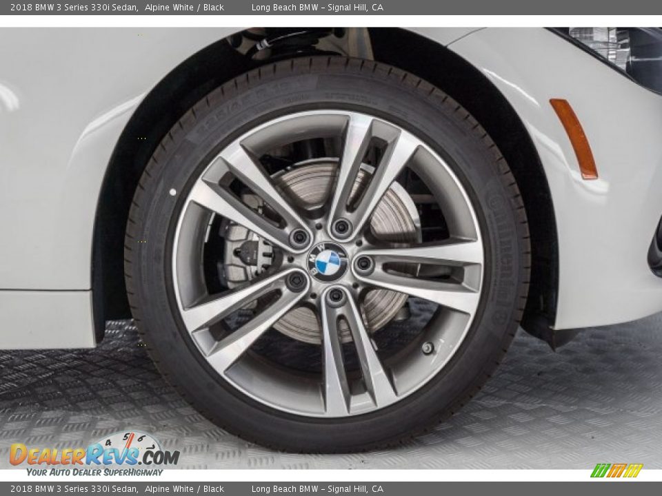 2018 BMW 3 Series 330i Sedan Alpine White / Black Photo #9