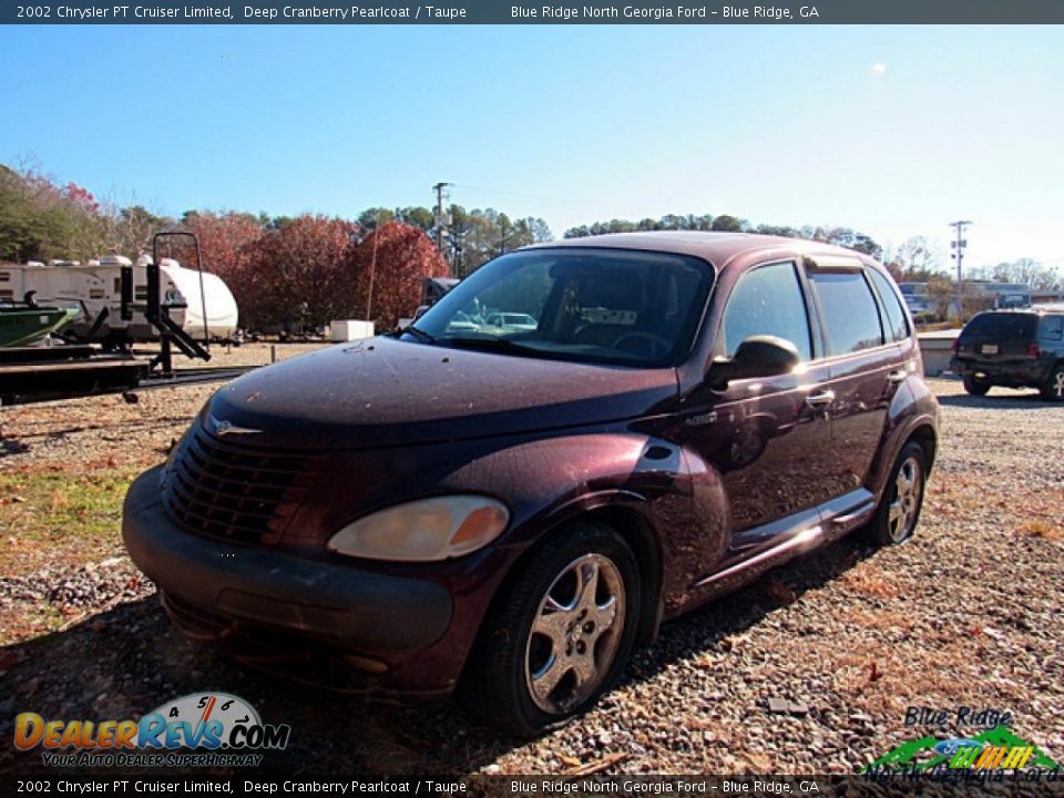 2002 Chrysler PT Cruiser Limited Deep Cranberry Pearlcoat / Taupe Photo #1