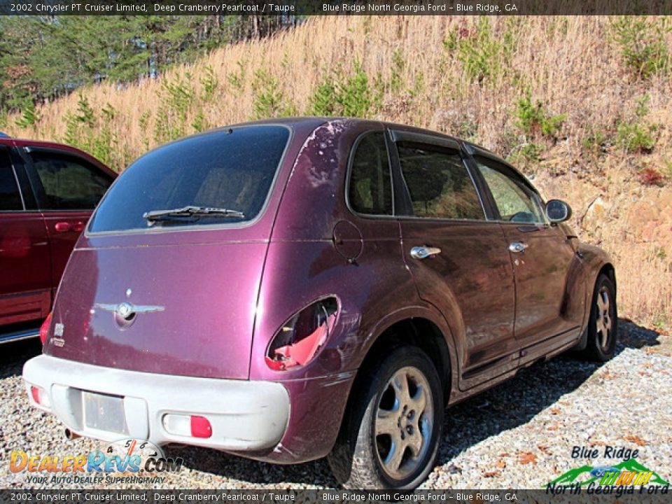 2002 Chrysler PT Cruiser Limited Deep Cranberry Pearlcoat / Taupe Photo #3