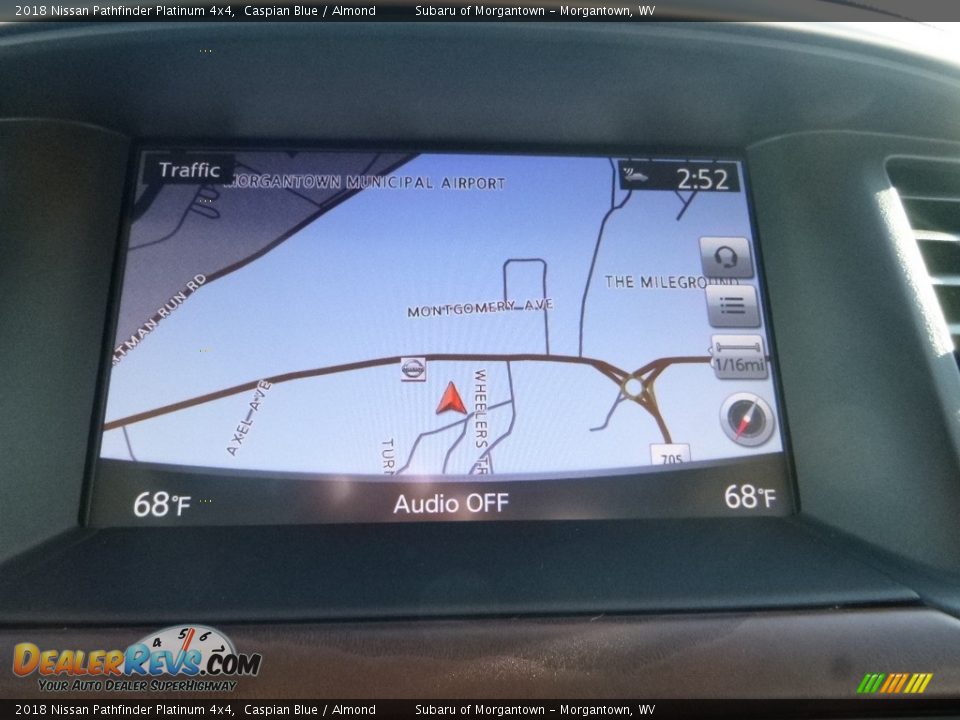 Navigation of 2018 Nissan Pathfinder Platinum 4x4 Photo #17