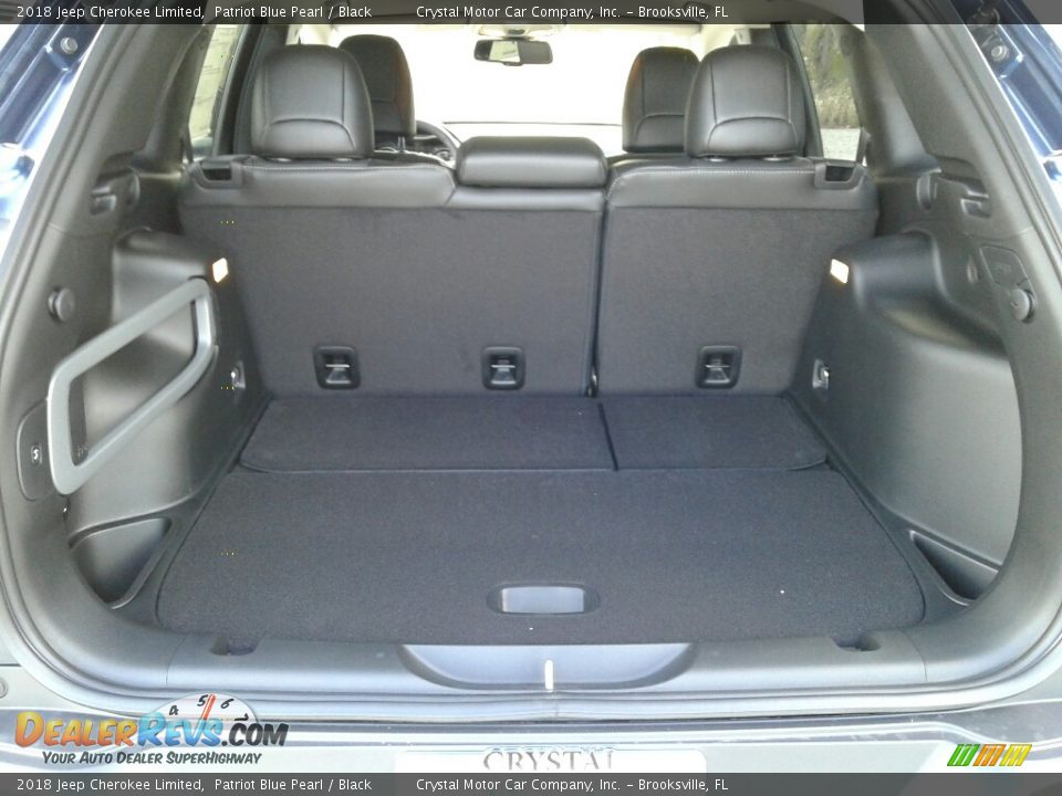 2018 Jeep Cherokee Limited Patriot Blue Pearl / Black Photo #19