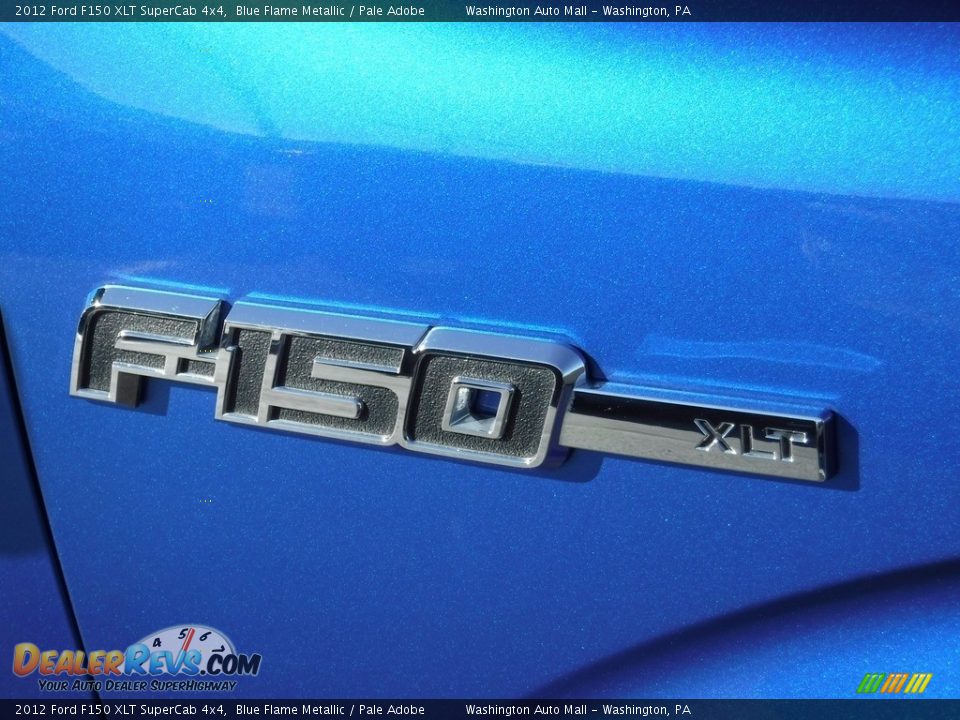 2012 Ford F150 XLT SuperCab 4x4 Blue Flame Metallic / Pale Adobe Photo #5